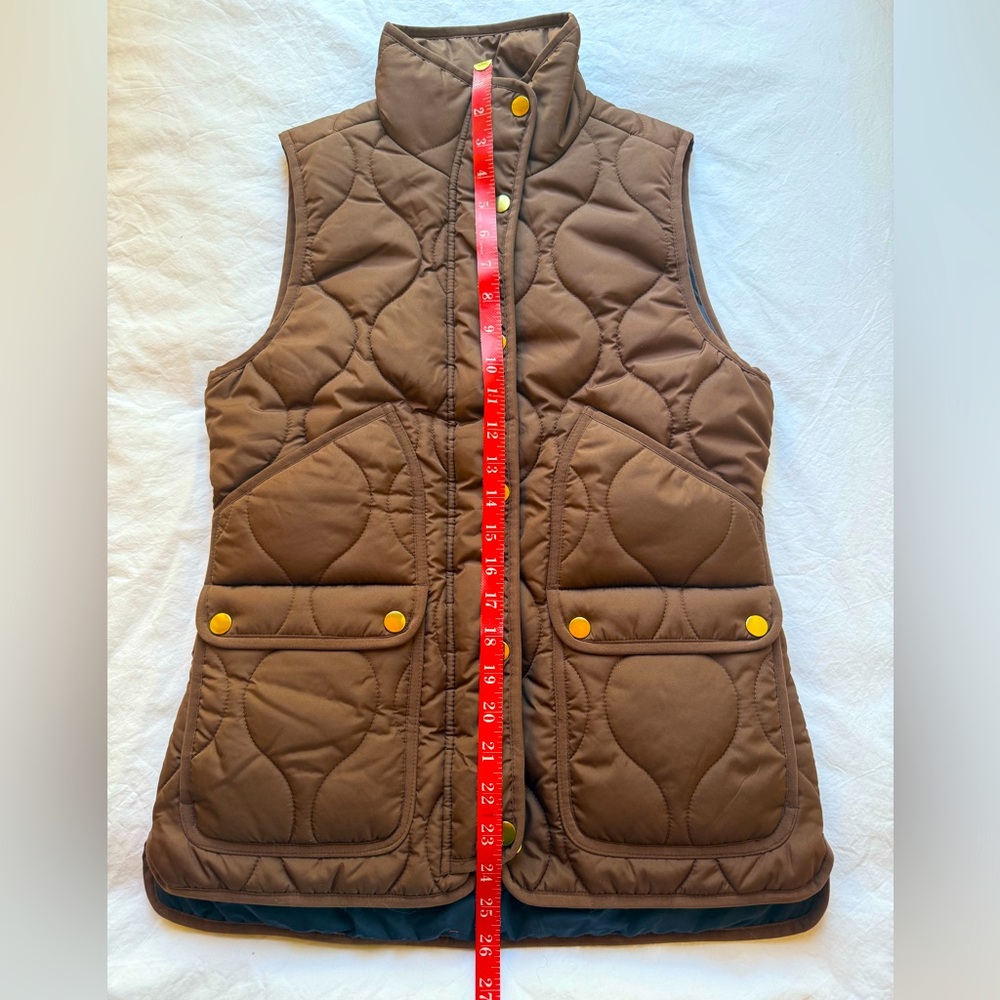 J. Crew Quilted Excursion Vest XXS - Picture 12 of 15